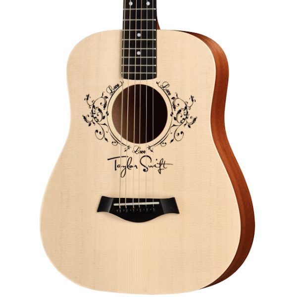 Taylor TSBTE Taylor Swift Acoustic Electric Guitar - Natural Sitka Spruce
