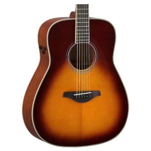 Yamaha FG-TA TransAcoustic Dreadnought – Brown Sunburst