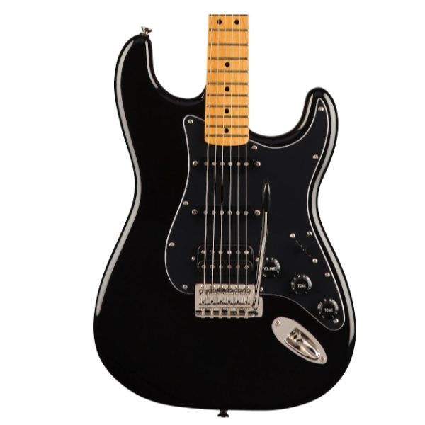 Fender Squier Classic Vibe '70s Stratocaster HSS - Black with Maple Fingerboard