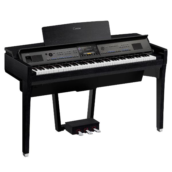 Yamaha Clavinova CVP-909B Digital Piano - Matte Black