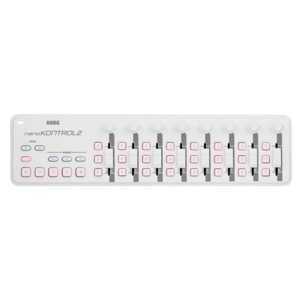 Korg Nano Kontrol 2 MIDI Control Surface - White