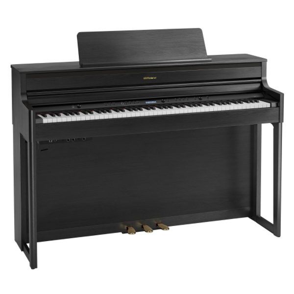 Roland HP704 Digital Home Piano - Charcoal Black