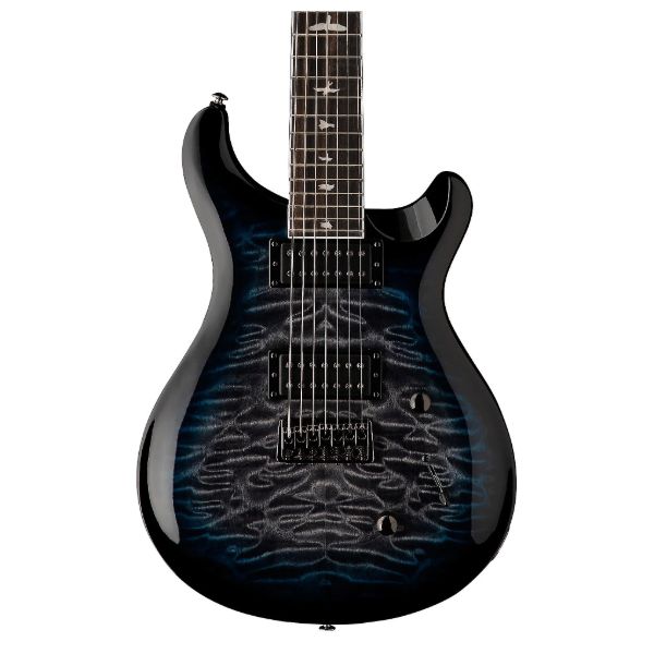 PRS SE Mark Holcomb SVN 7-string Electric Guitar - Holcomb Blue Burst