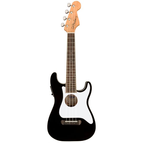 Fender Fullerton Stratocaster Ukulele - Black