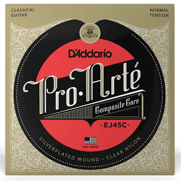 D'Addario EJ45C Pro-Arte Composite Classical Guitar Strings - Normal Tension