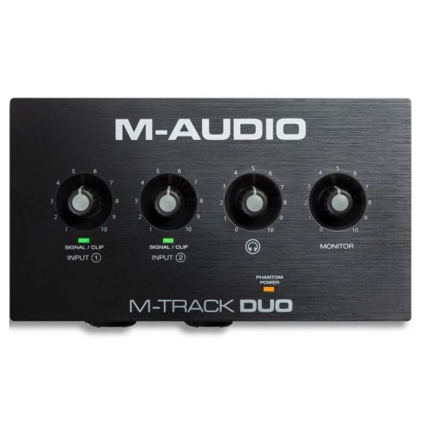 M-Audio M-Track Duo USB Audio Interface