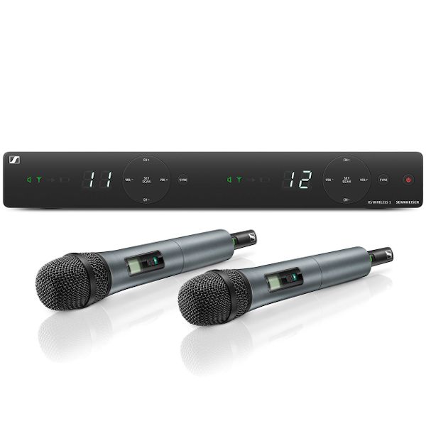 Sennheiser XSW 1-835 Dual Wireless Dual Handheld Microphone System