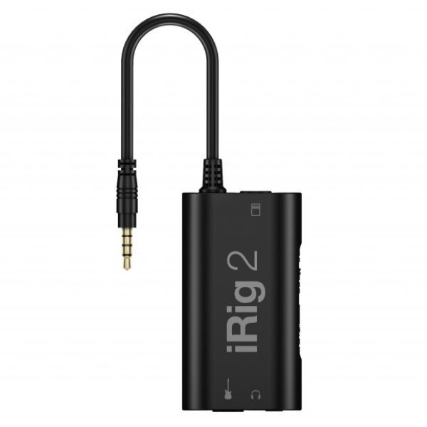 IK Multimedia iRig 2 Guitar Interface for iOS and Mac