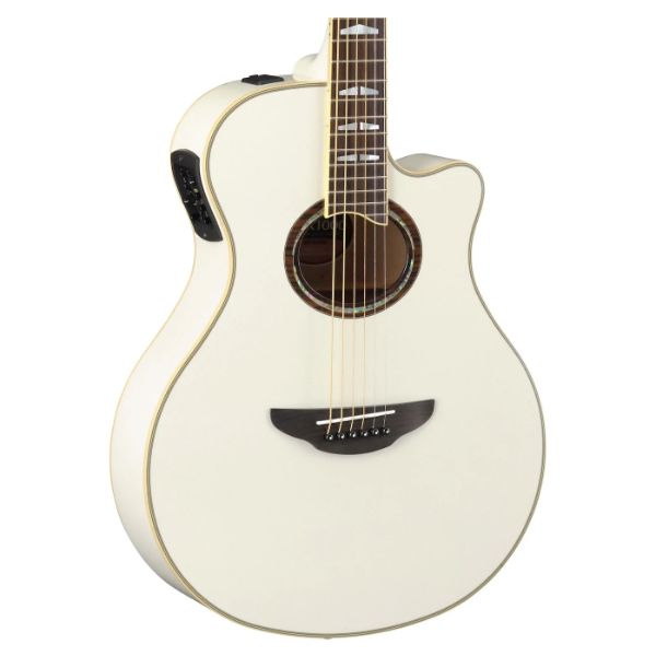 Yamaha APX1000 Thinline Acoustic-Electric - Pearl White