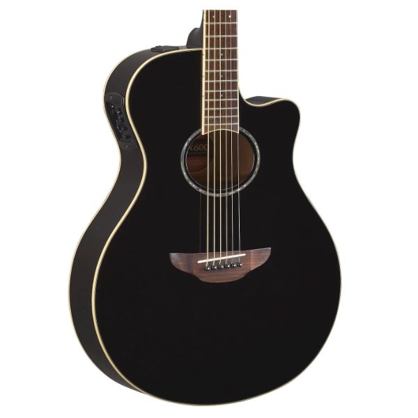 Yamaha APX600 Acoustic-Electric Cutaway Thinline - Black