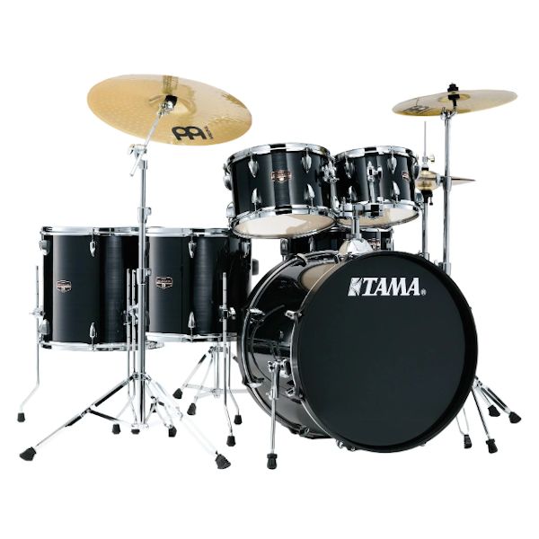 Tama Imperialstar IE62C 6-piece Drum Set - Hairline Black
