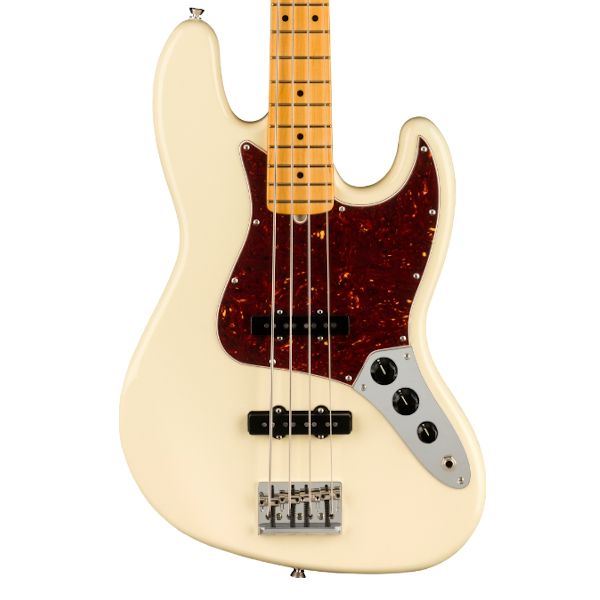 Fender American Professional II Jazz Bass - Olympic White with Maple Fingerboard