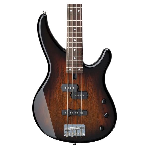 Yamaha TRBX174EW 4-string Bass Guitar - Tobacco Brown Sunburst