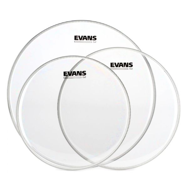 Evans G2 Clear 3-piece Tom Pack - 12/13/16 inch