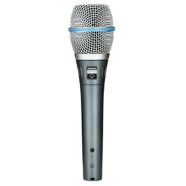 Shure Beta 87A Supercardioid Condenser Handheld Microphone