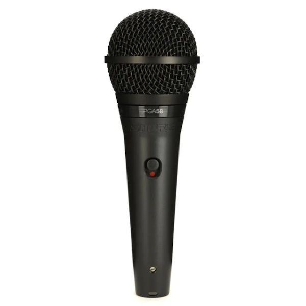 Shure PGA58 Cardioid Dynamic Vocal Microphone