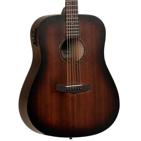 Tanglewood TWCRDE Crossroads Dreadnought Acoustic Electric Guitar - Whiskey Barrel Burst