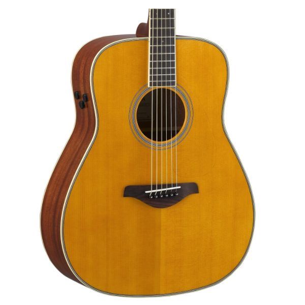 Yamaha FG-TA TransAcoustic Dreadnought – Vintage Tint
