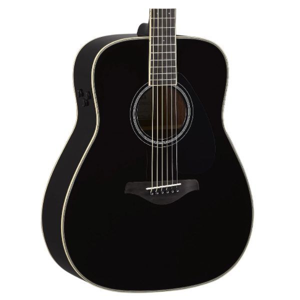 Yamaha FG-TA TransAcoustic Dreadnought – Black