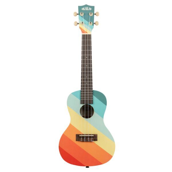 Kala Surf Concert Ukulele - Far Out With Bag