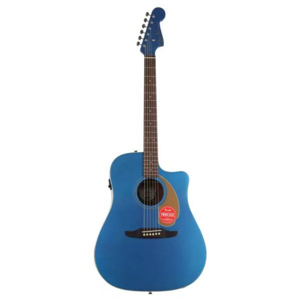 Fender Redondo Player Acoustic Guitar with Pickup – Belmont Blue