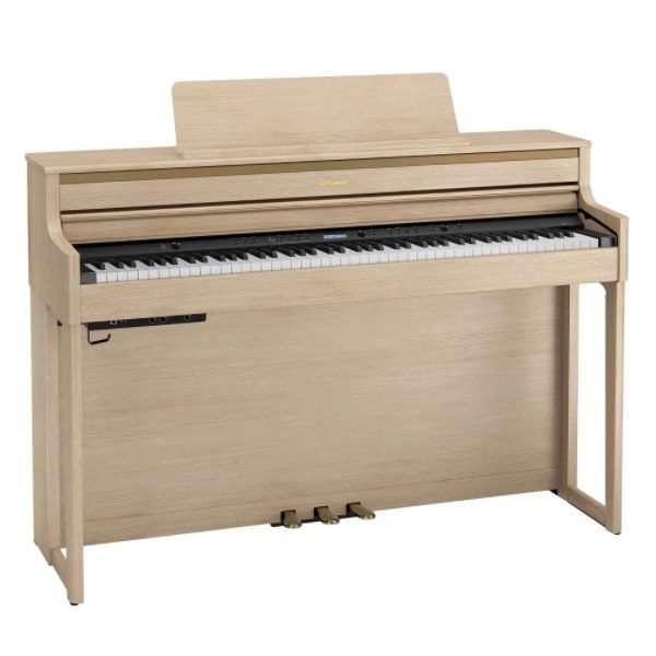 Roland HP704 Digital Home Piano - Light Oak
