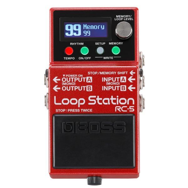 Boss RC-5 Loop Station Compact Phrase Recorder Pedal