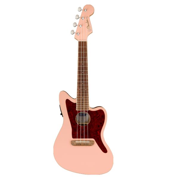 Fender Fullerton Jazzmaster Ukulele - Shell Pink