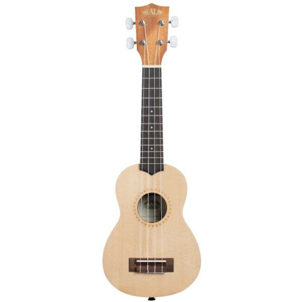 Kala KA-15S-S Spruce Top Soprano Ukulele - Satin Mahogany