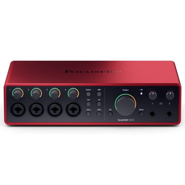 Focusrite Scarlett 18i16 4th Gen USB Audio Interface