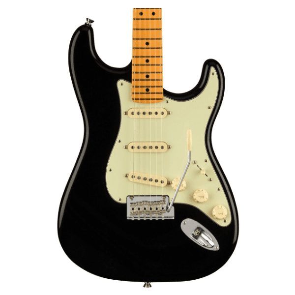 ギター American Professional Stratocaster Fender American Professional II Stratocaster - Black Maple Neck