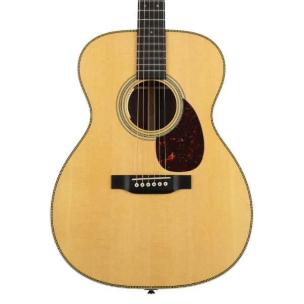 Martin OM-28E Acoustic Guitar - Natural with LR Baggs Anthem Electronics