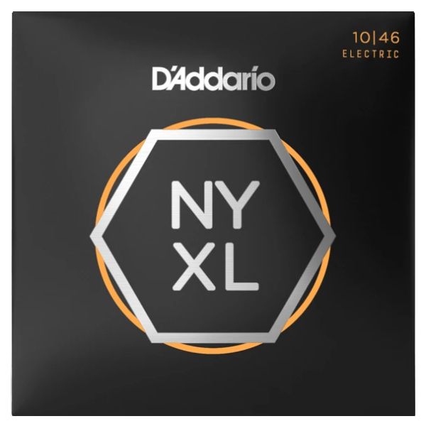 D'Addario NYXL1046 Nickel Wound Electric Strings - .010-.046 Regular Light