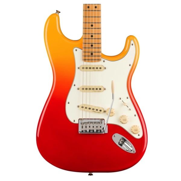 Fender Player Plus Stratocaster Electric Guitar - Tequila Sunrise with Maple Fingerboard