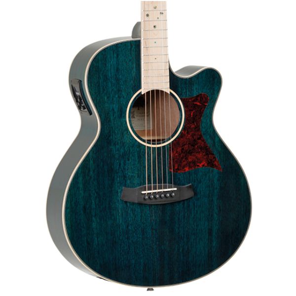 Tanglewood TW4E BLA Winterleaf Acoustic Electric Guitar - Blonde Aqua