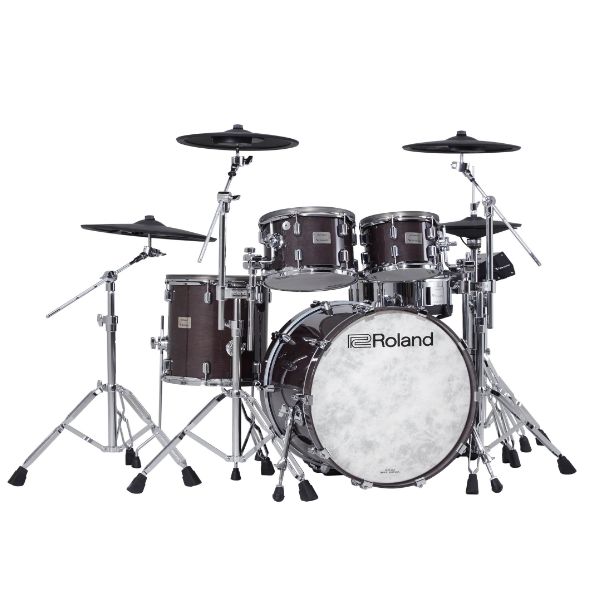 Roland V-Drums Acoustic Design VAD706GE Electronic Drum Set - Gloss Ebony