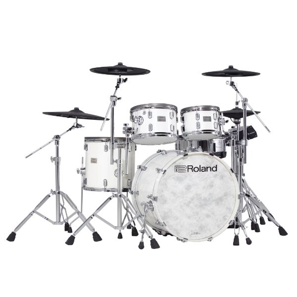 Roland V-Drums Acoustic Design VAD706PW Electronic Drum Set - Pearl White