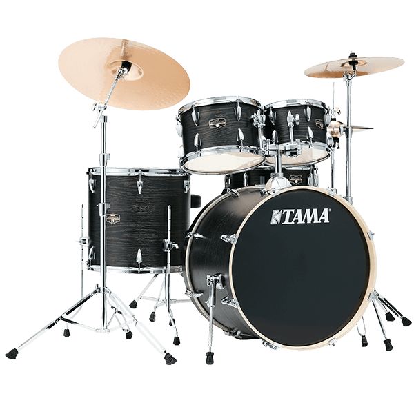 Tama Imperialstar IE52C 5-piece Drum Set - Black Oak Wrap