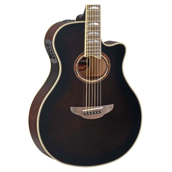 Yamaha APX1000 Thinline Acoustic-Electric - Mocha Black