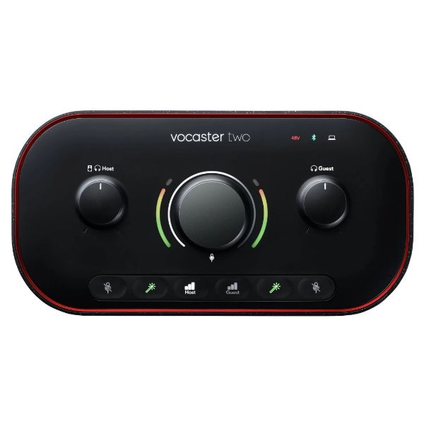 Focusrite Vocaster Two USB-C Podcasting Audio Interface