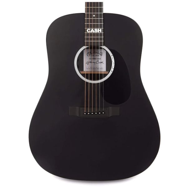 Martin DX Johnny Cash Signature Acoustic - Jett Black