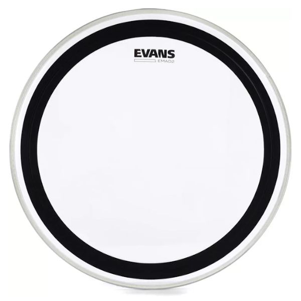 Evans EMAD2 Clear Bass Drum Batter Head - 20 inch
