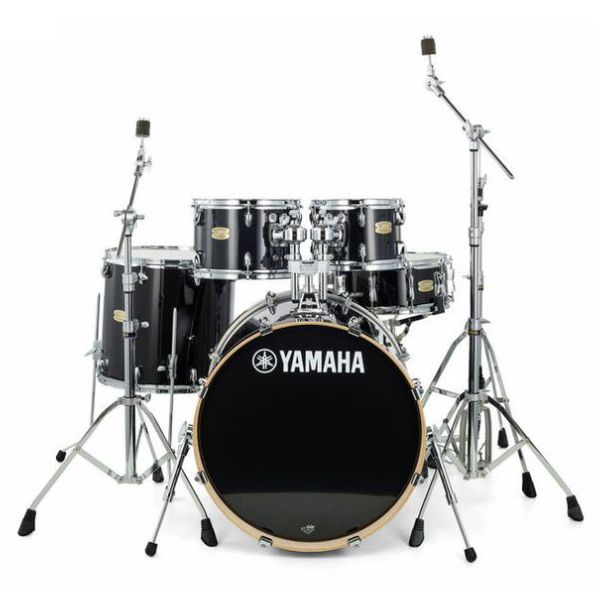Yamaha Stage Custom Birch 5-Piece Shell Pack Drum Kit  - Raven Black