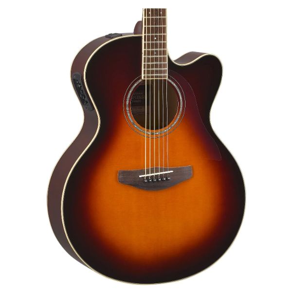 Yamaha CPX600 Medium Jumbo Cutaway - Old Violin Sunburst