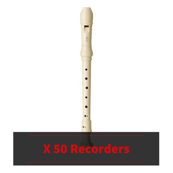 Yamaha YRS-24B Descant Soprano Recorder - 50 x Recorders
