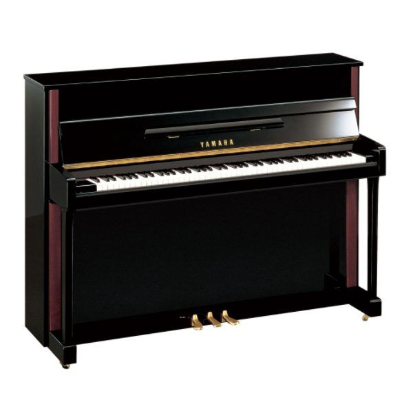 Yamaha JX113 Acoustic Upright Piano - Polished Ebony