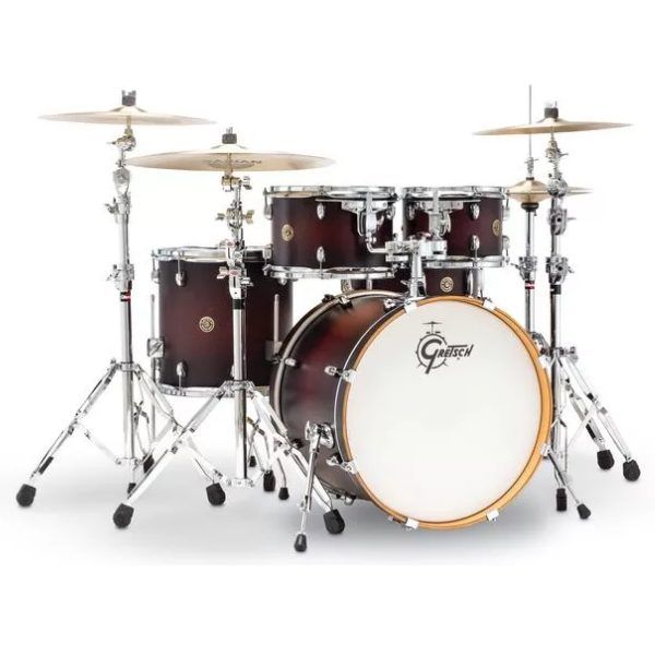 Gretsch Catalina Maple 5-piece Shell Pack - Satin Deep Cherry Burst