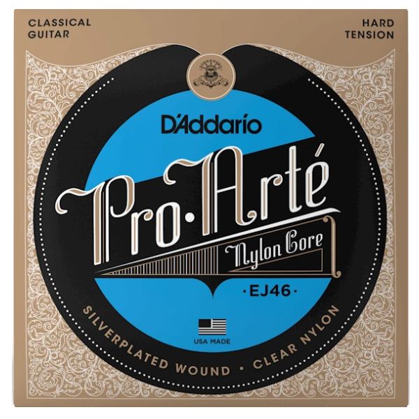 D'Addario EJ46 Pro-Arte Classical Guitar Strings - Hard Tension