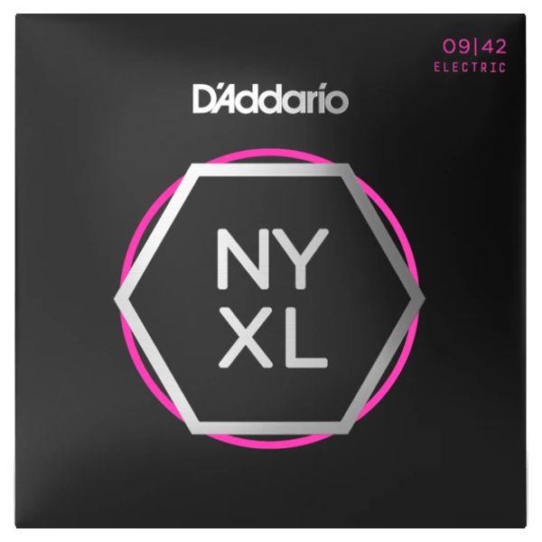 D'Addario NYXL0942 Nickel Wound Electric Strings - .009-.042 Super Light