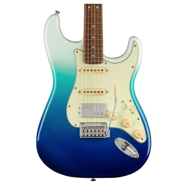 Fender Player Plus Stratocaster HSS Electric Guitar - Belair Blue with Pau Ferro Fingerboard